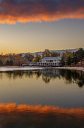Delaware Park Marcy Casino Autumn Sunrise Photograph by Chris Bordeleau