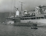 Demonstrations As Polaris Submarines Arrives Loch. . Photograph by Retro Images Archive