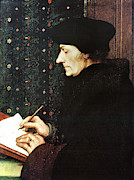 Desiderius Erasmus (1466?-1536) Painting by Granger