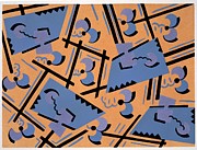 Design from Nouvelles compositions decoratives Tapestry - Textile by Serge Gladky