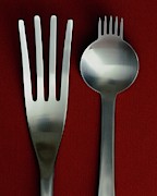 Designer Cutlery Photograph by Romulo Yanes