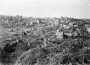 Destroyed French Town Photograph by Science Photo Library