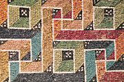 Detail of a frieze from the vault Painting by Byzantine 