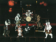 Dogpack Painting by Margaryta Yermolayeva