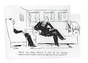 Don't You Think Drawing by Alan Dunn