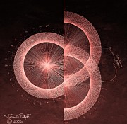 Double Slit Test  Drawing by Jason Padgett