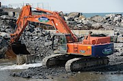 Dredging For A New Jetty At Doolin Photograph by Science Photo Library