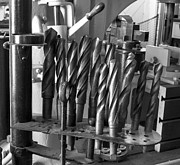 Drill bits Photograph by Steven Ralser