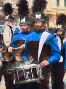 Drummers Photograph by Susan Savad Drummers Photograph by Susan Savad