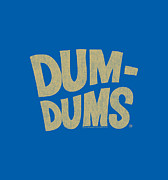 Dum Dums - Distressed Logo Digital Art by Brand A