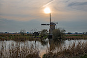 Dutch Windmill Photograph by Michael Lustbader