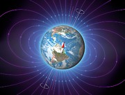Earth's Magnetic Field Photograph by Science Photo Library