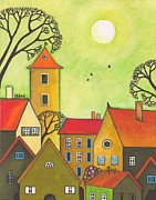 Easter Tyme In German Town Painting by Margaryta Yermolayeva