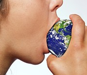 Eating The Earth Photograph by Science Photo Library