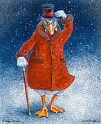 Ebenezer Goose... Painting by Will Bullas