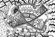 Ecks Drawing by Daniel Rustad