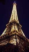 Eiffel Tower at Night Photograph by Patricia Awapara
