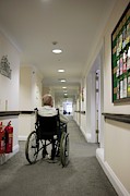 Elderly Man In A Wheelchair Photograph by Science Photo Library