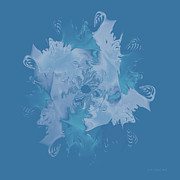 Elegant Blue Flower 1 Digital Art by Judi Suni Hall Elegant Blue Flower 1 Digital Art by Judi Suni Hall