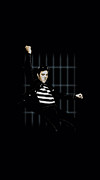 Elvis - Blue Bars Digital Art by Brand A