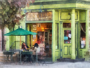 Hoboken NJ - Empire Coffee and Tea Photograph by Susan Savad Hoboken NJ - Empire Coffee and Tea Photograph by Susan Savad