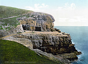 England Tilly Whim Caves Painting by Granger
