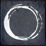Enso No. 107 Blue Painting by Julie Niemela Enso No. 107 Blue Painting by Julie Niemela