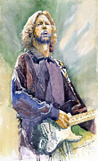 Eric Clapton 05 Painting by Yuriy Shevchuk