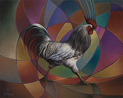 Espolones or Spurs Painting by Ricardo Chavez-Mendez