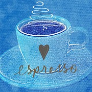 Espresso Painting by Linda Woods
