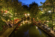 Evening Canal Dinner Photograph by John Wadleigh Evening Canal Dinner Photograph by John Wadleigh