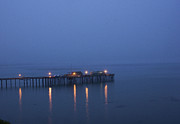 Evening enters Capitola Photograph by Lora Lee Chapman