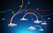 Fairies Made Rainbow Digital Art by Gianfranco Weiss Fairies Made Rainbow Digital Art by Gianfranco Weiss