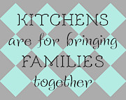 Family Kitchen Digital Art by Sd Graphics Studio