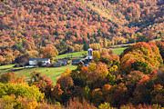 Farm with a foliage view Photograph by Jeff Folger
