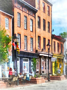 Fells Point Street Photograph by Susan Savad Fells Point Street Photograph by Susan Savad