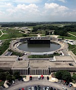 Fermilab Grounds Photograph by Science Photo Library