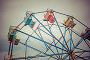 Ferris Wheel Vintage Photo in Newport Beach California Photograph by Paul Velgos Ferris Wheel Vintage Photo in Newport Beach California Photograph by Paul Velgos