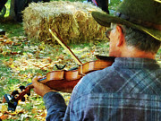 Fiddler Photograph by Susan Savad Fiddler Photograph by Susan Savad