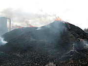 Fire At Recycling Centre Photograph by Science Photo Library