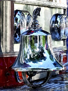 Fire Engine Bell Closeup Photograph by Susan Savad Fire Engine Bell Closeup Photograph by Susan Savad