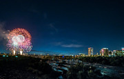 Fireworks on the James by Grucci Photograph by Stacy Abbott