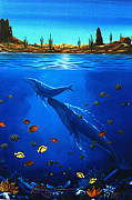 First Breath Painting by Lance Headlee
