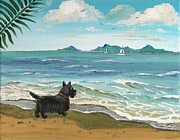 First Day Of Vacation Painting by Margaryta Yermolayeva