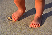 First Time on the Beach Photograph by Aloha Art