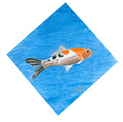 Fish Drawing by Ana Tirolese