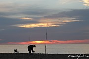 Fishing at Sunrise Photograph by Robert Banach Fishing at Sunrise Photograph by Robert Banach