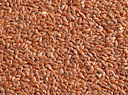 Flax seeds background Photograph by FotografiaBasica