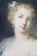 Flora Painting by Rosalba Giovanna Carriera