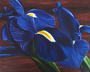 Flora Series-Number 9 Painting by Jim Harper